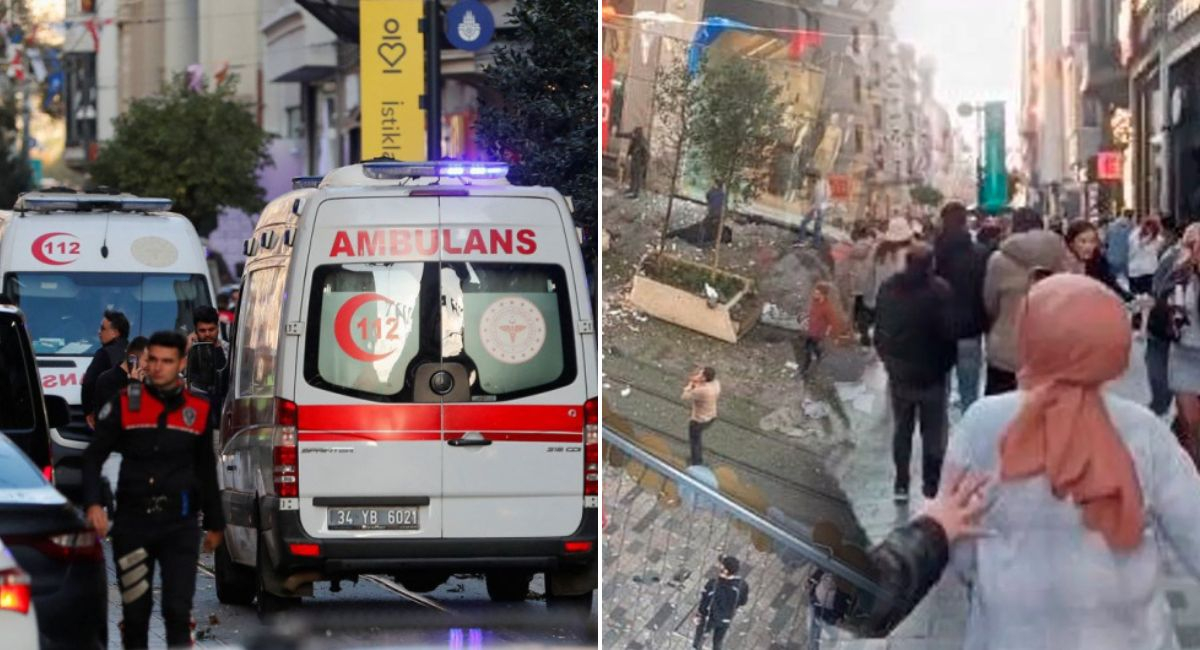 Turquía Atentado Video Viral Una Fuerte Explosión En El Centro De