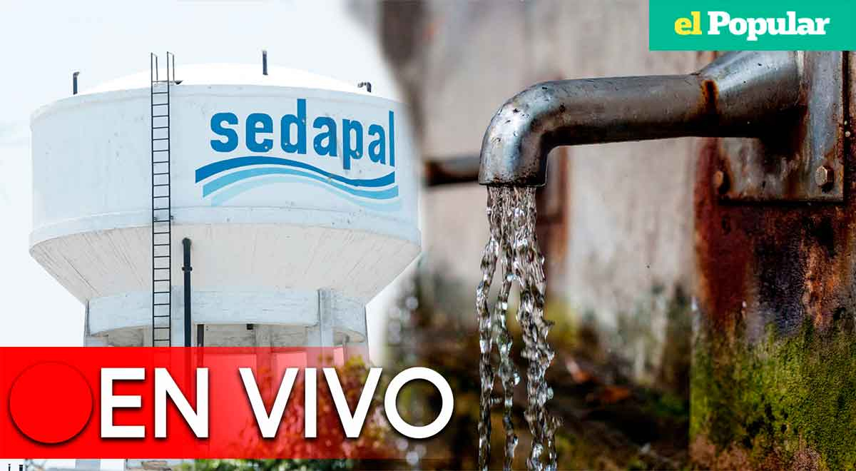 Corte de agua Sedapal hoy lunes 21 noviembre del 2022 en Ate y otros distritos | El Popular