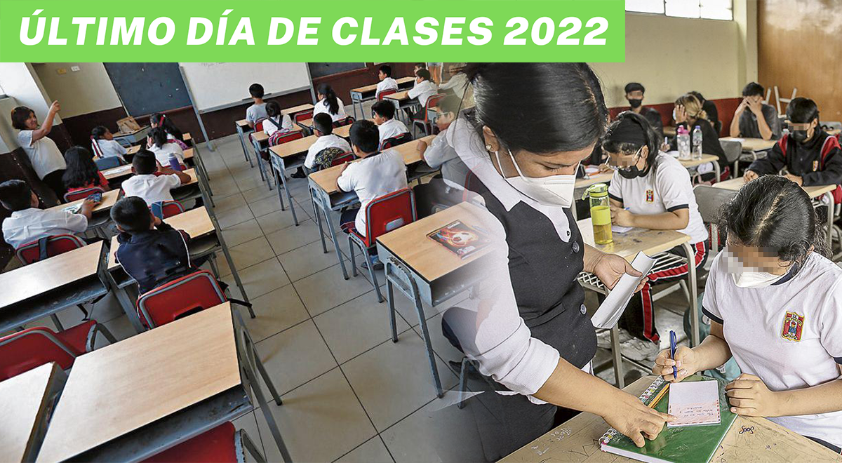 Cuándo Es El Último DÍa De Clases Del Año Escolar 2022 Según Minedu El Popular 0964