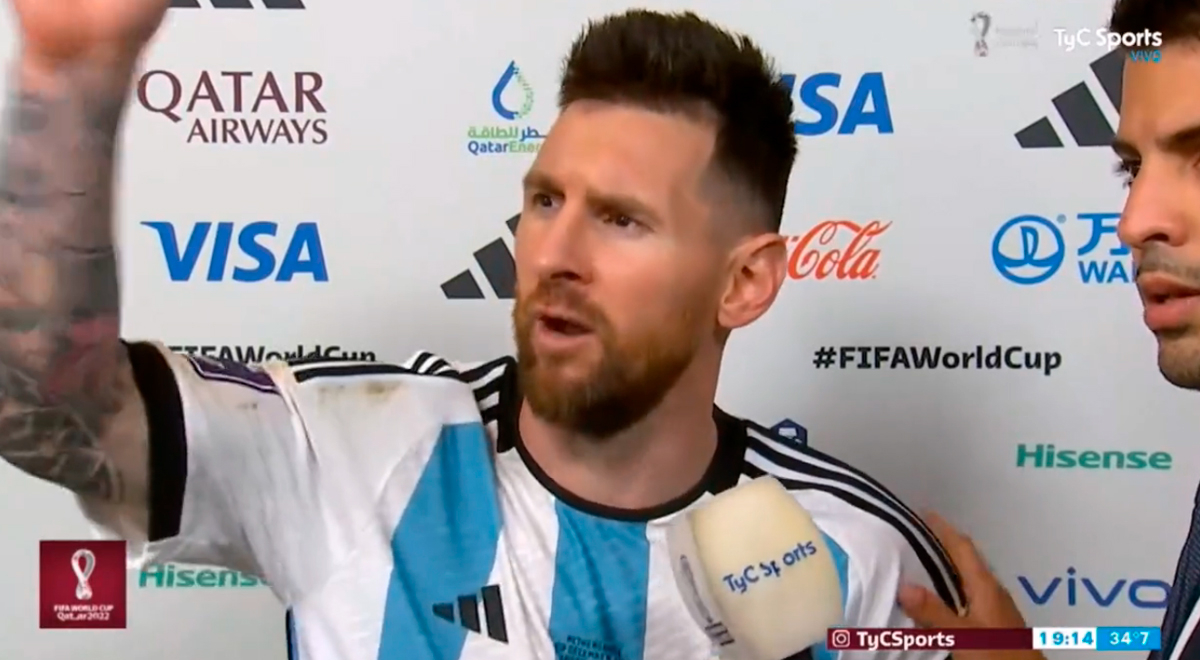 Lionel Messi Revela Por Qué Le Dijo A Wout Weghorst “qué Mirás Bobo” En Entrevista Con Tyc