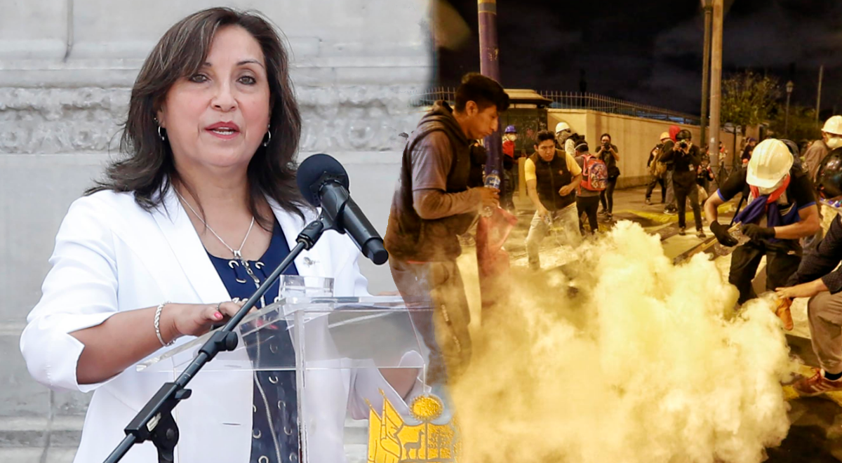 Dina Boluarte sobre protestas en Perú: “No podemos dialogar si de por ...