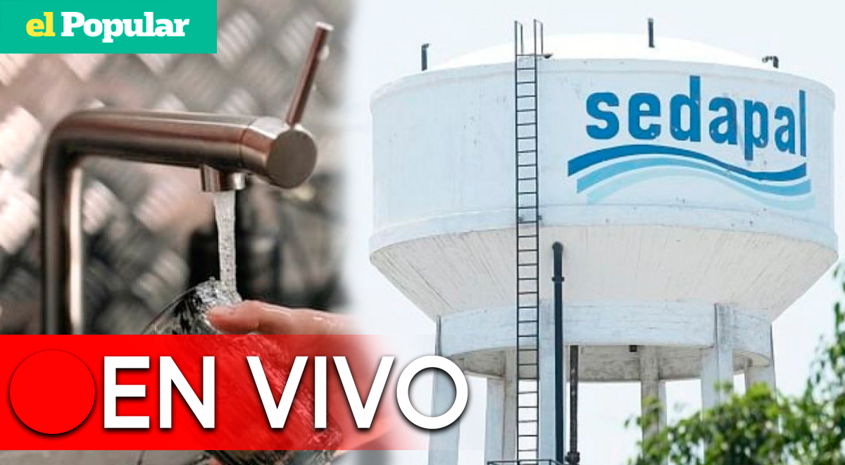 Corte de agua Sedapal jueves 15 de diciembre del 2022 en Chorrillos