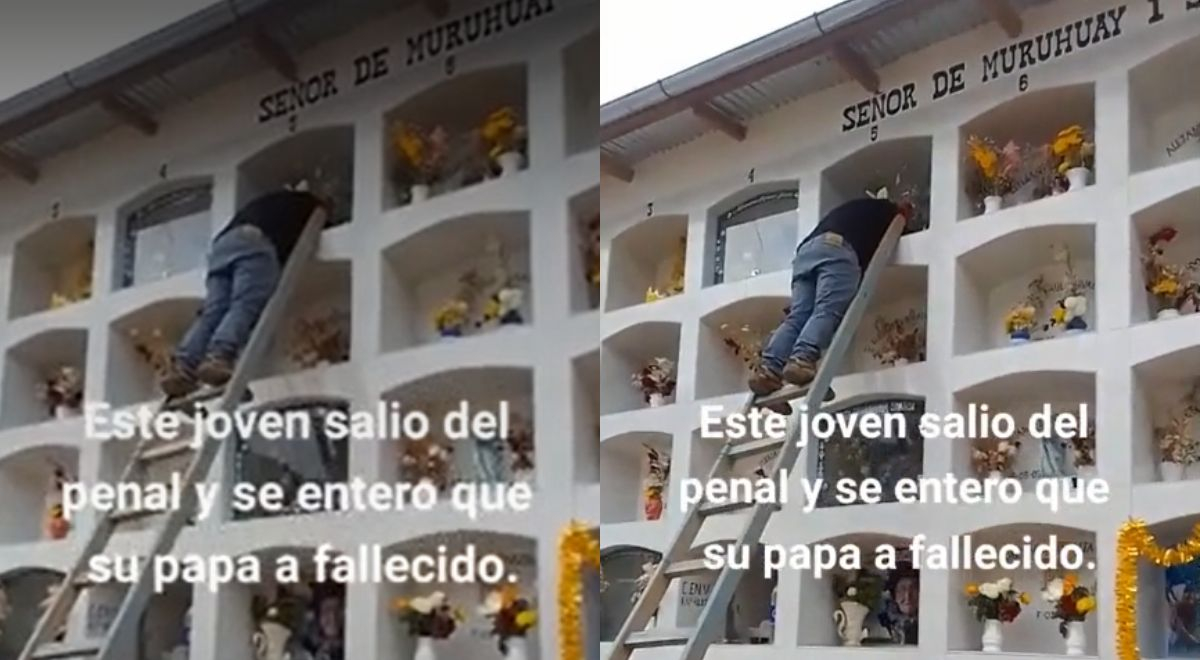 Junín Tiktok Hombre Sale Del Penal Y Rompe En Llanto Tras Enterarse Que Su Papá Había 9012