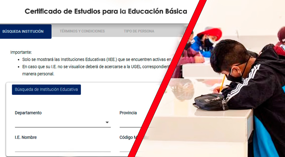 Minedu: ¿cómo Solicitar Mi Certificado De Estudios Online? | El Popular