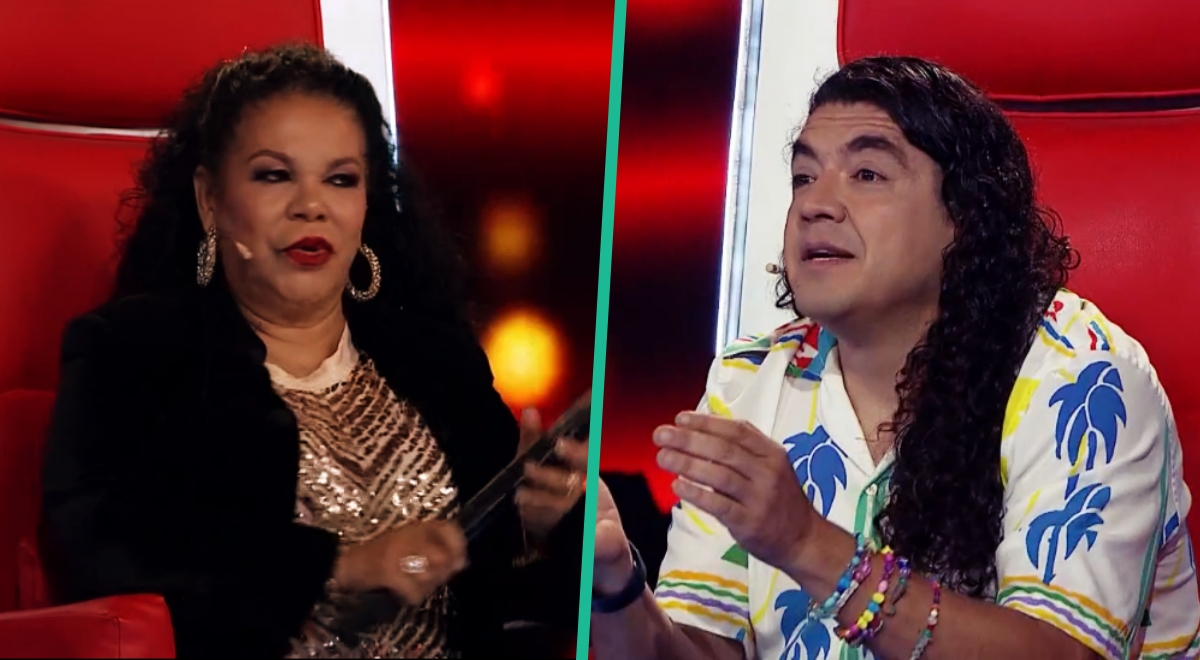 La Voz Perú 2023: Eva Aylón Cuadra A Mauricio Mesones En Pleno Programa ...