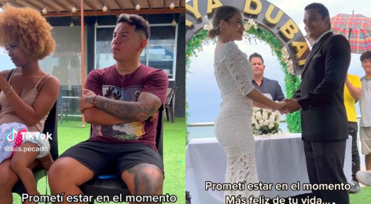 TikTok viral: Joven se presenta a la boda de su exnovia y se emociona ...
