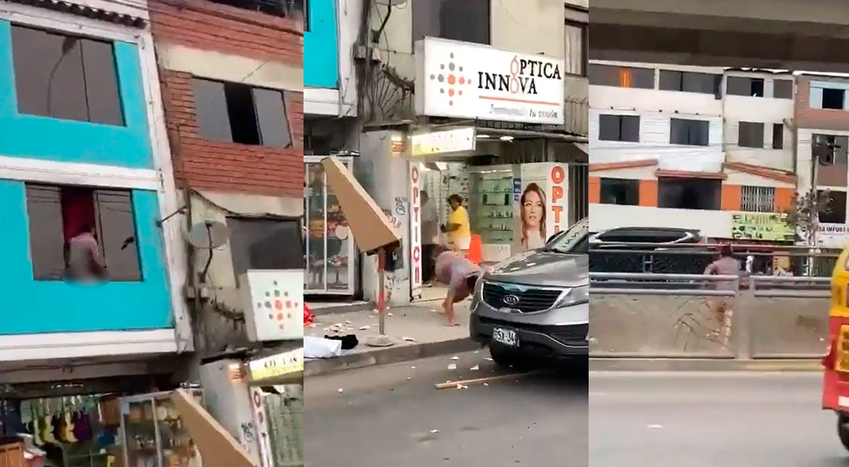 San Valentín: captan a joven saltar de su ventana y salir corriendo desnudo  por San Juan de Miraflores | El Popular