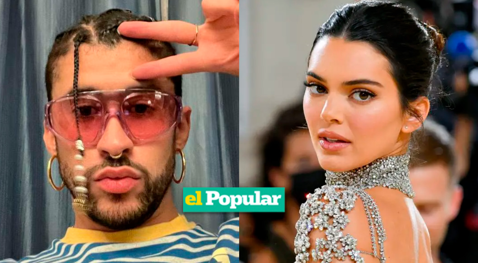 Bad Bunny y Kendall Jenner fueron captados dándose apasionado beso: ¿Ya no  ocultam más su amor? | Clan Kardashian | Me porto bonito | Conejo Malo | El  Popular