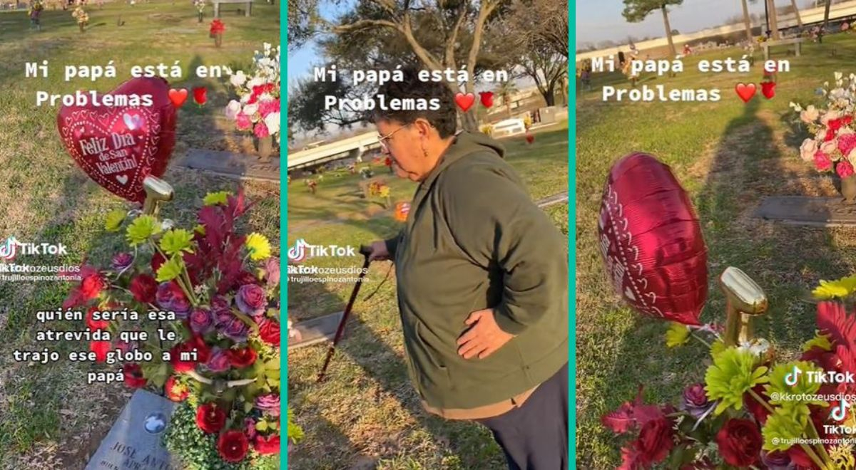 TikTok viral: Señora visita tumba de su esposo y descubre lo inesperado ...