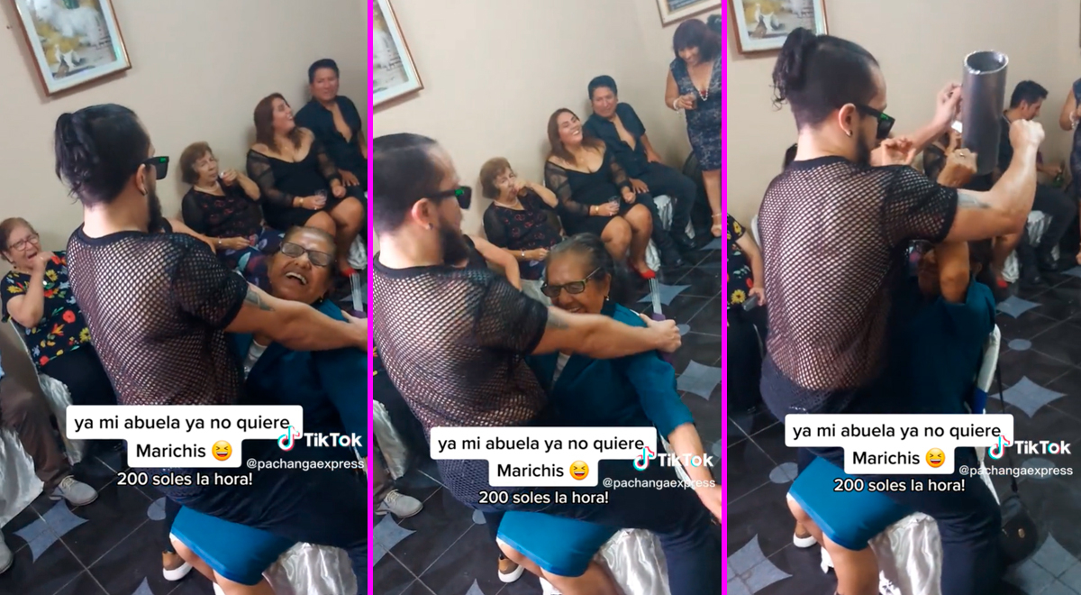 TikTok viral: Adulta mayor deja de lado los mariachis y celebra su  cumpleaños con strippers: “Lo que quiero” | El Popular