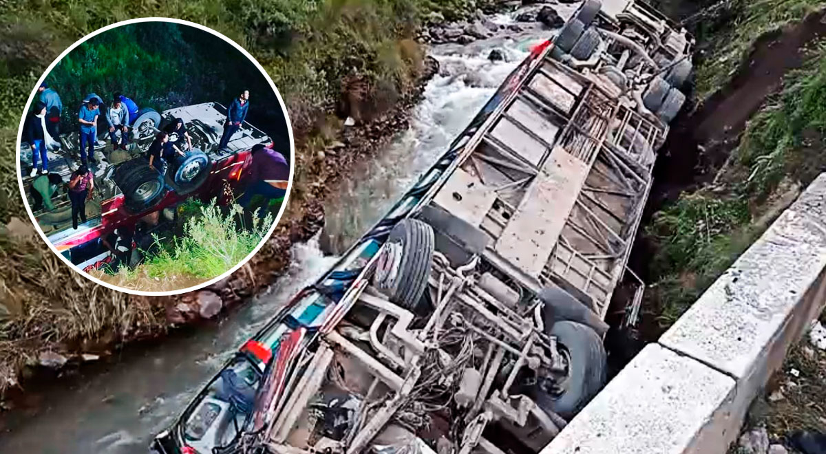 Carretera Central: Bus Interprovincial Pierde El Control, Cae Al Río ...