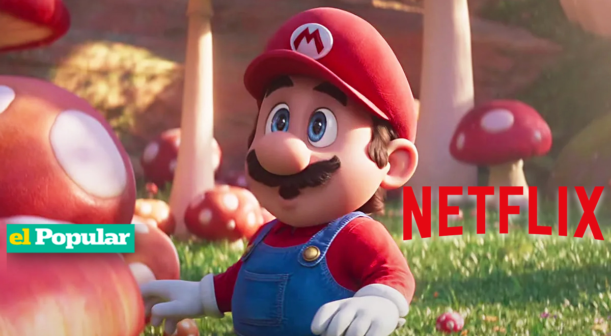 SUPER MARIO BROS LA PELICULA EN NETFLIX