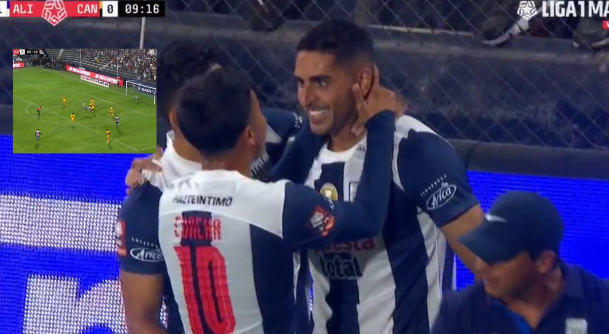 Alianza Lima Vs Cantolao Pablo Sabbag Anota De Volea Y Adelanta El Marcador En Los Primeros 