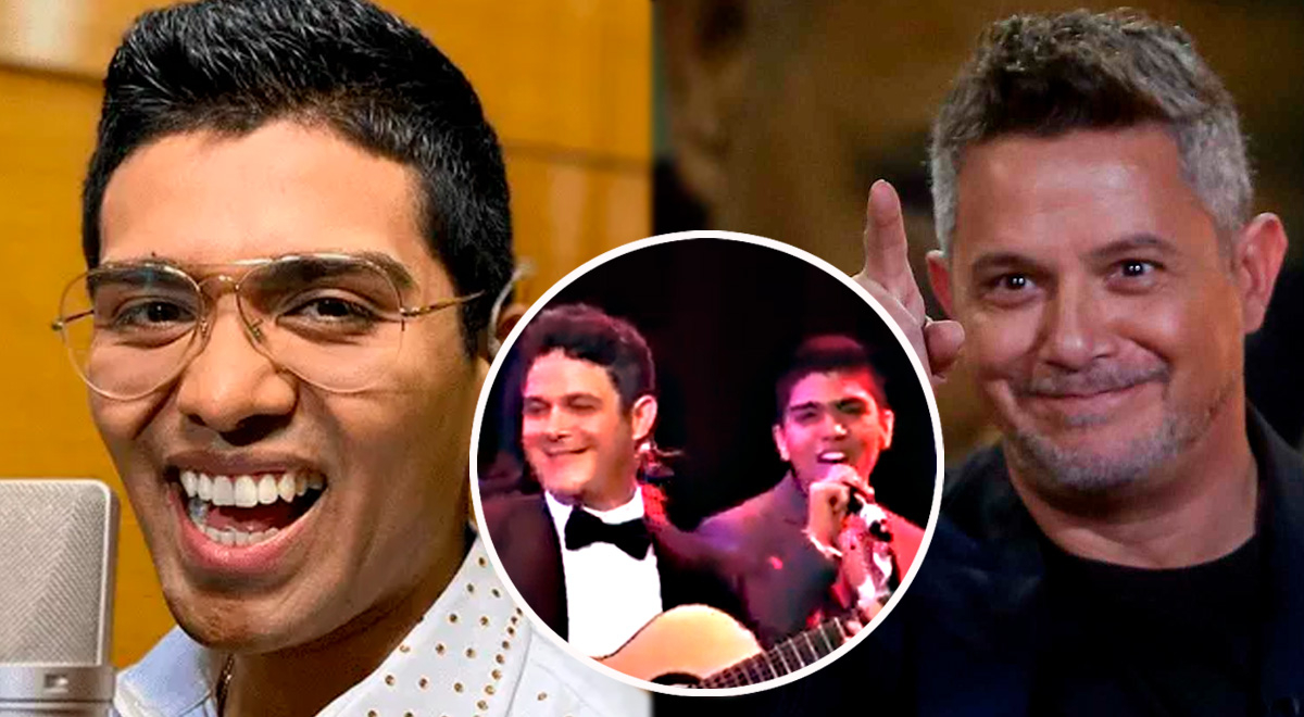 Alejandro Sanz | ¿Christian Yaipén fue su corista? | Mira cómo fue su ...