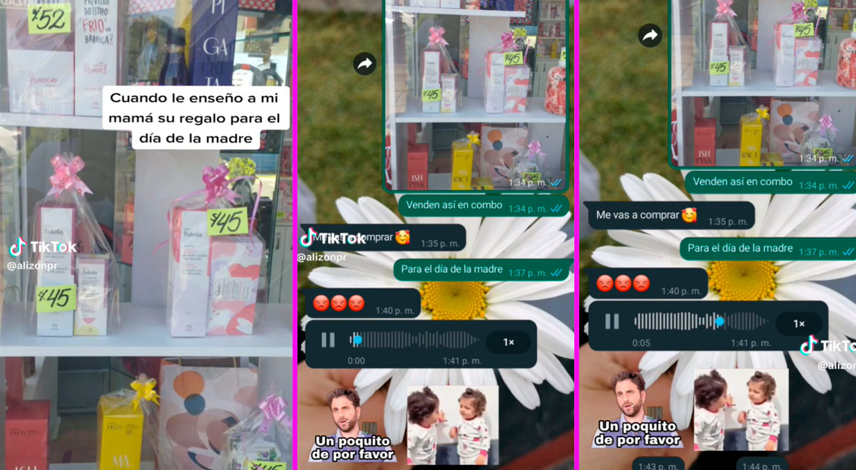 Tiktok Viral Madre Peruana Se Entera Que Le Quieren Regalar Un Perfume De S45 Y Su Reacción Es 3650