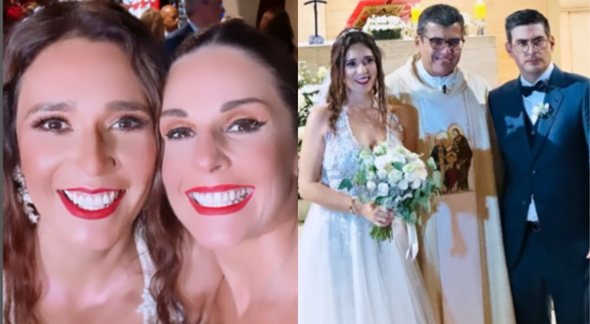 Verónica Linares, Rebeca Escribens, Instagram, comparte imágenes inéditas  de boda de su amiga con Alfredo Rivero, La felicidad | El Popular