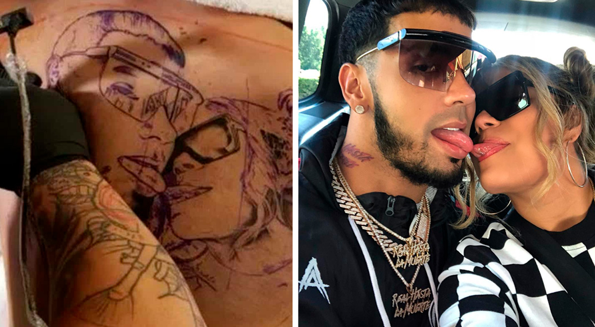 Anuel AA no se atreve a borrar su tatuaje con Karol G: Han pasado dos años desde su ruptura