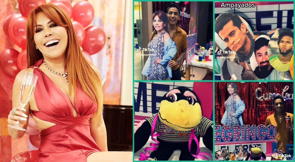 Tiktok Viral Fan Tico De Magaly Medina Realiza Fiesta Tem Tica Con Ampays De La Conductora