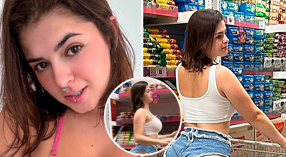 La modelo de OnlyFans, Kerolay Chaves, fue expulsada de un supermercado