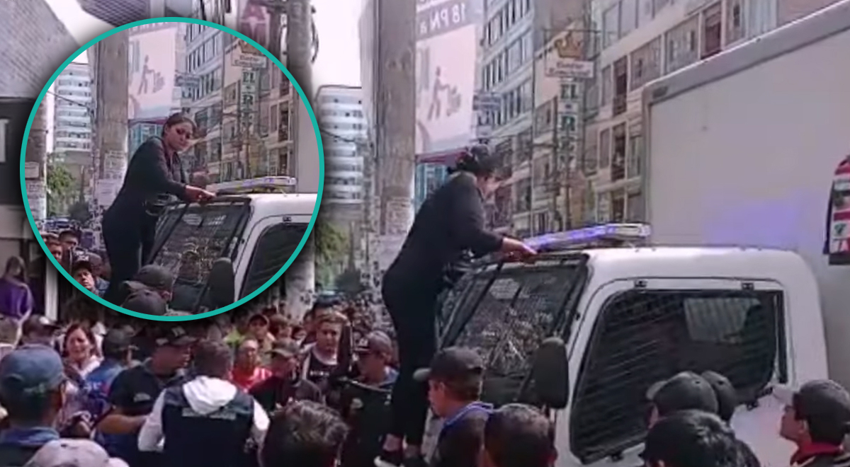 La Victoria | Ambulante de Gamarra arriesga su vida y trepa a camión de ...