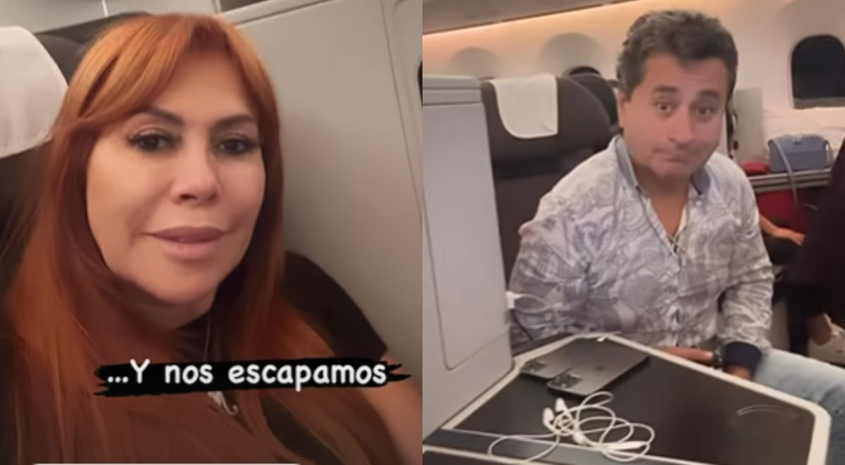 Magaly Medina Deja Programa Grabado Y Viaja Con Su Esposo Alfredo Zambrano Y Nos Escapamos 9294