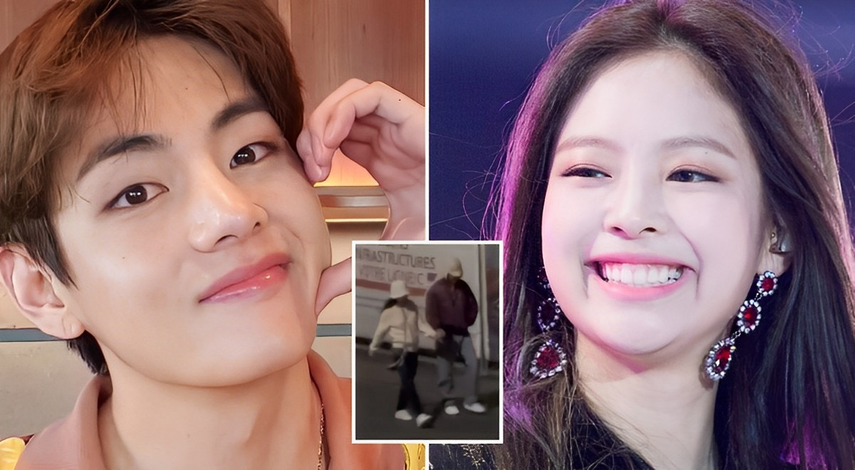 ¿V de BTS y Jennie de BLACKPINK confirman su romance? Imágenes juntos en  París los evidenciarían