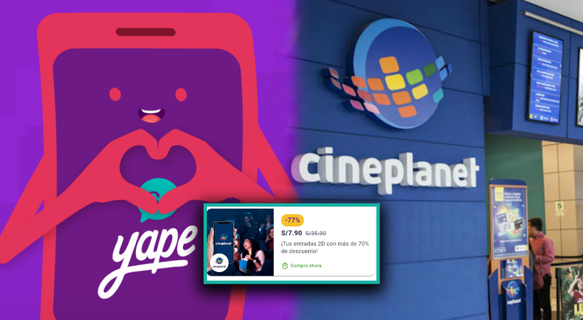 Yape Lanza Promo De Entradas A 7,90 Soles Para Cualquier Sala De ...