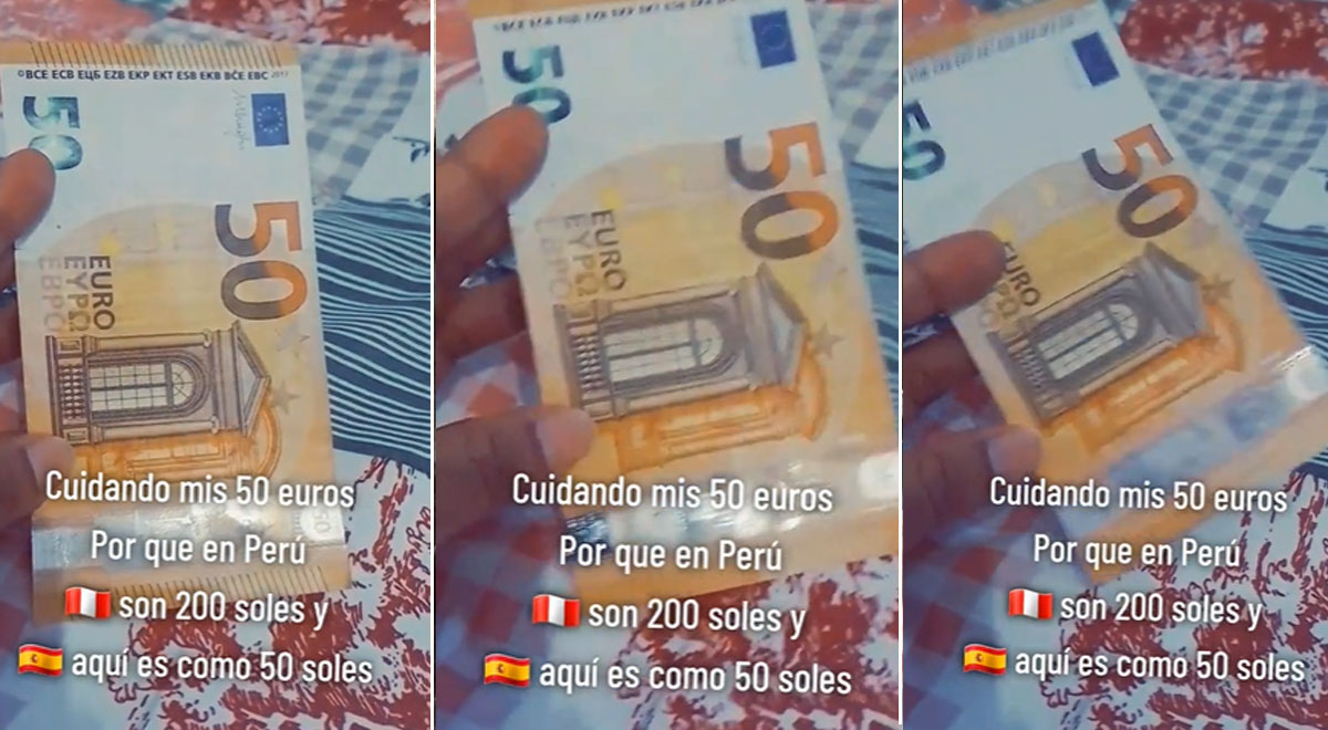 Tiktok viral: Peruana expone cuánto vale 50 euros en Perú y tiene impensada  reacción | redes sociales | video | internet | El Popular