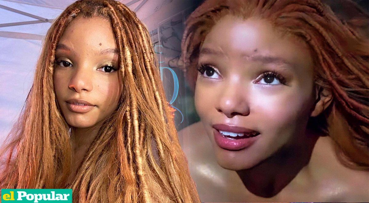 La Sirenita: ¿Cuántas horas tardaron en colocar las extensiones de Halle  Bailey valorizadas en 150 mil dólares? | El Popular