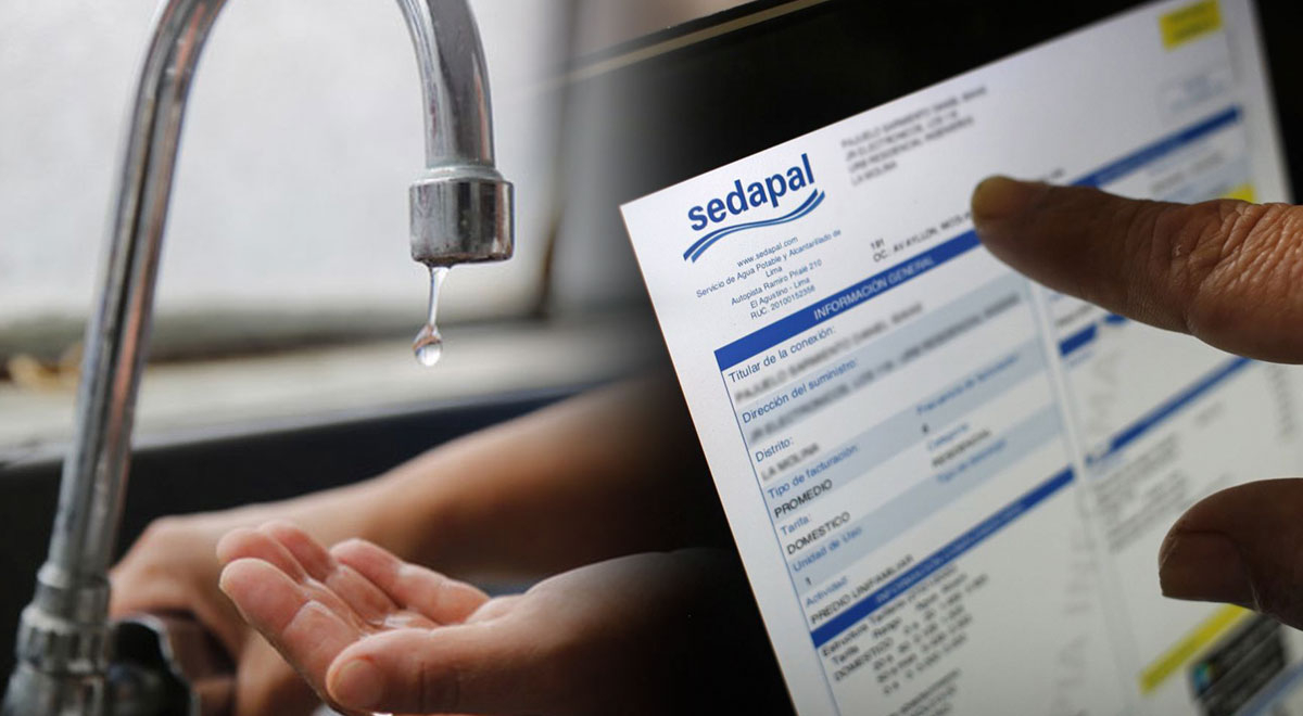 Sedapal: cómo hacer reclamo por exceso de cobro en el recibo de agua ...
