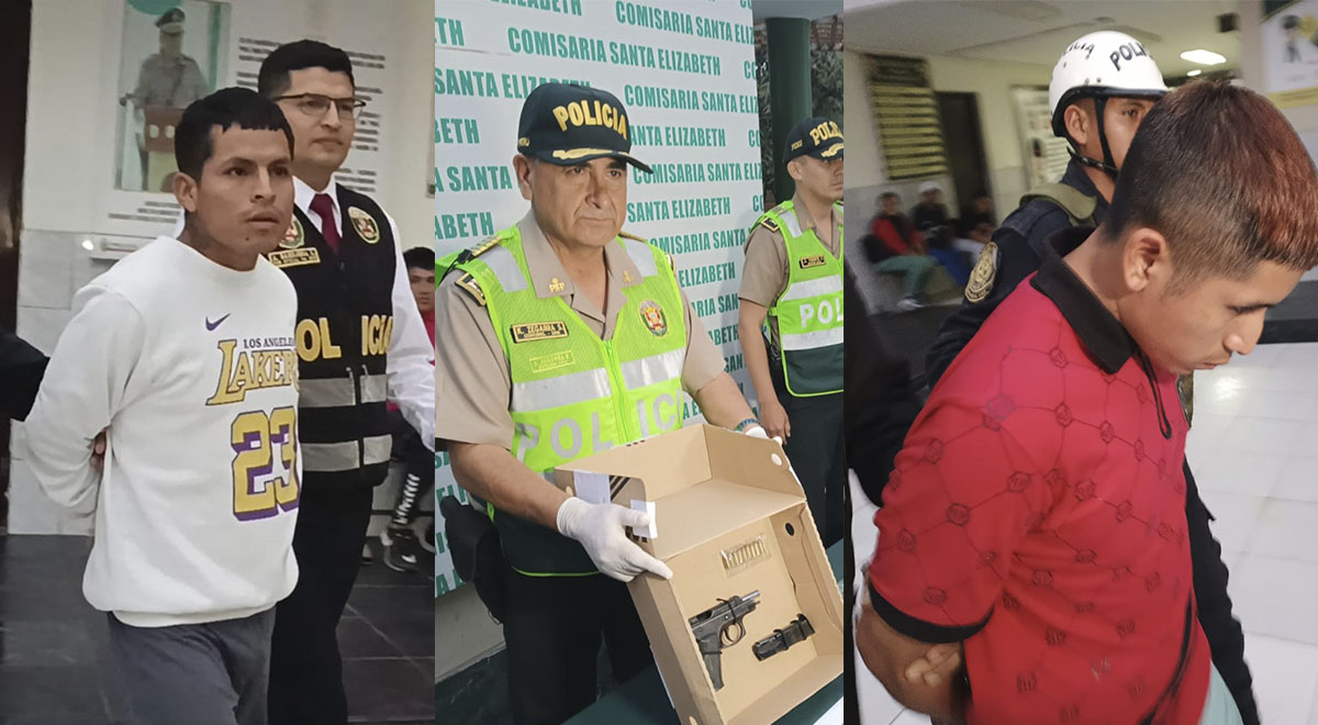 SJL: Detienen a tres presuntos delincuentes que asaltaron a