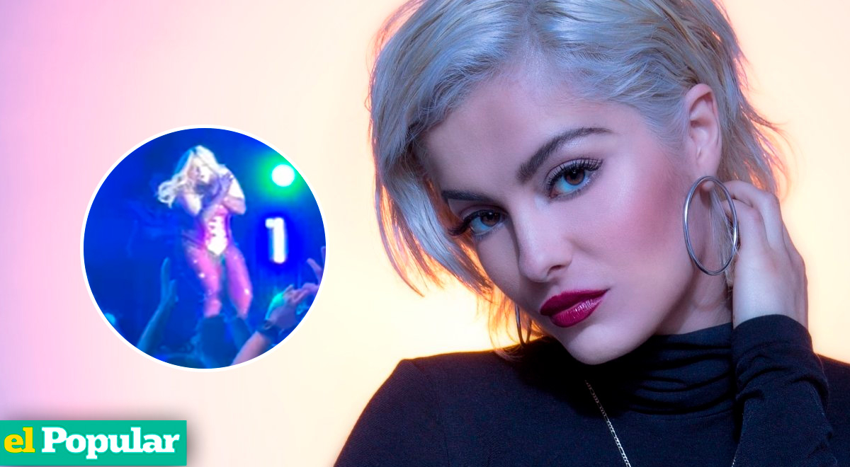 Bebe Rexha: Así quedó la cantante luego de que un fan le tirara un ...