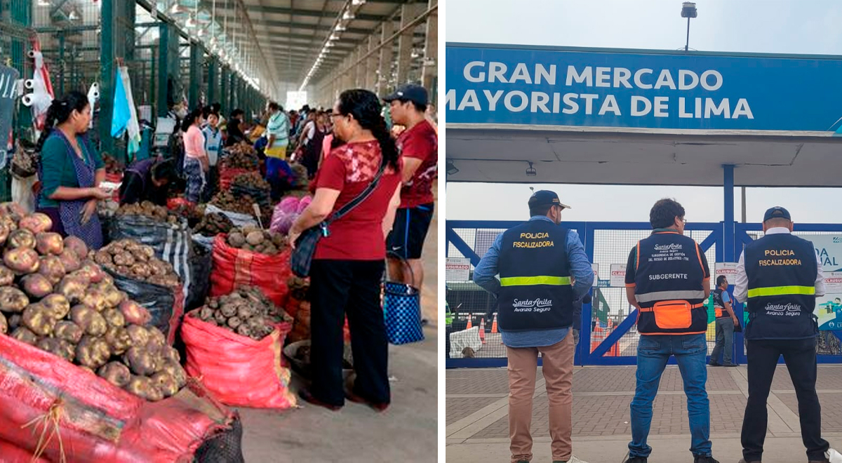 El Mercado Mayorista de Lima fue completamente clausurado por ser ...