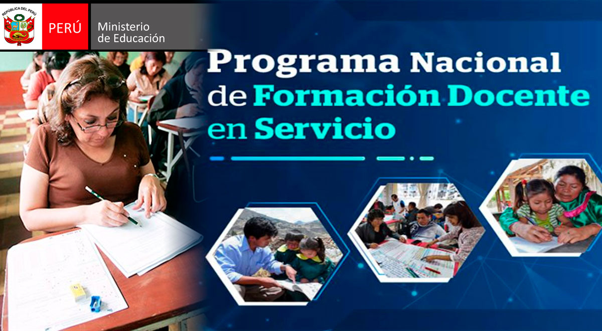 Minedu: Inscripciones para capacitaciones del Programa Nacional de