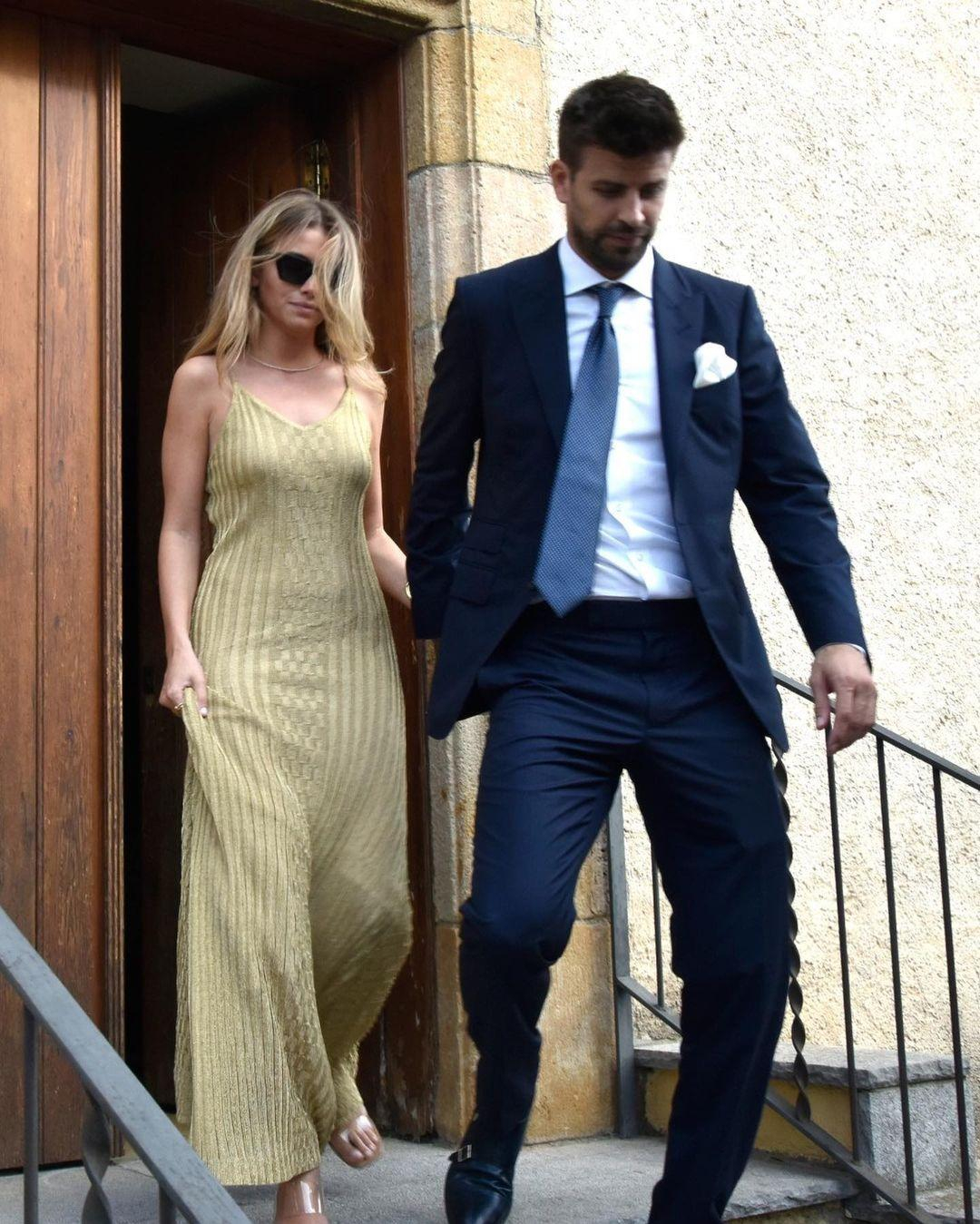 Clara Chía looked regal at the wedding of Gerard Piqué's brother: How ...