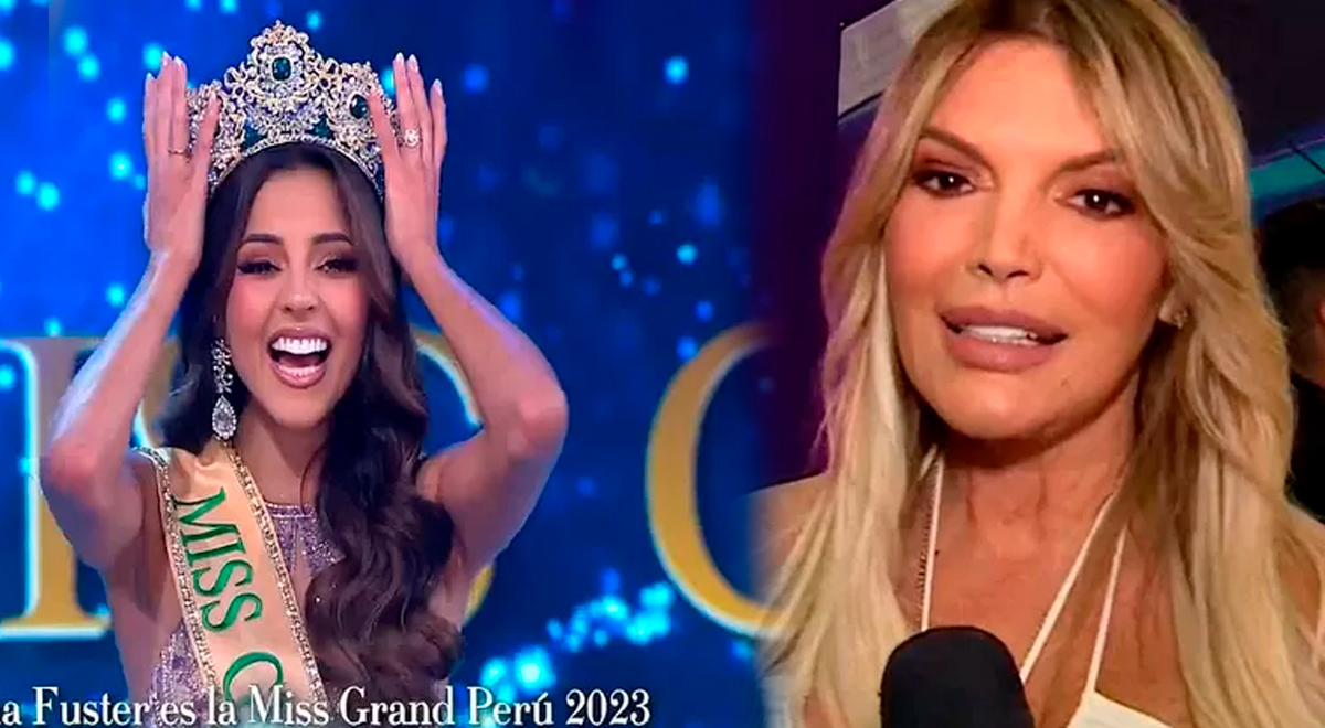 Jessica Newton Habla Del Primer Certamen Del Miss Grand Perú Donde Ganó Luciana Fuster “nunca 