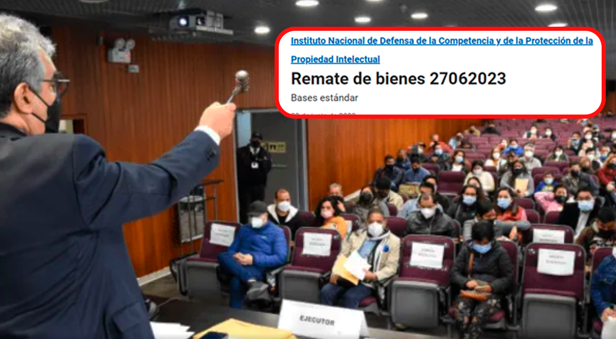 Cómo participar en la subasta de Indecopi | remate de inmuebles en Perú ...