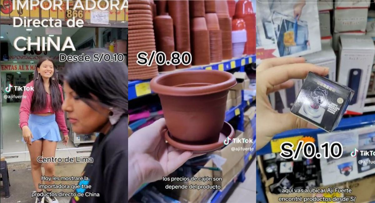 Viral TikTok: the young man went to the center of Lima, found an importer selling goods from 10 cents and a trend on social networks Datazo |  Video