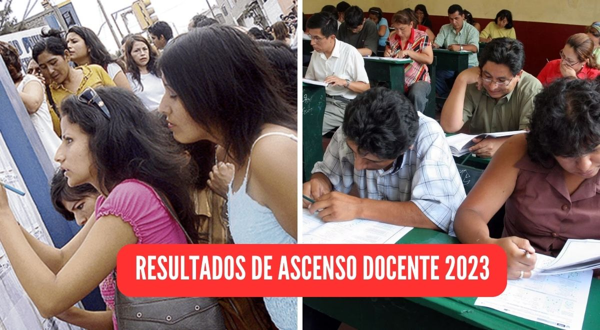 ¿Cómo ver los resultados oficiales del concurso de Ascenso Docente 2023