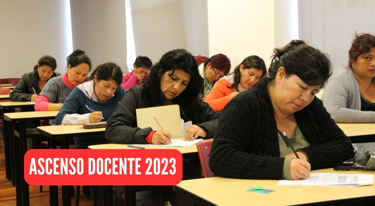 Resultados del examen de Ascenso Docente 2023 cuál es el link