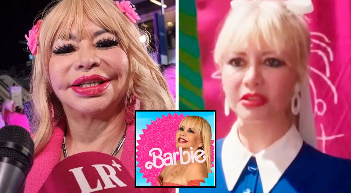 Susy Díaz tras aparecer vestida de Barbie Congresista “Es un honor que