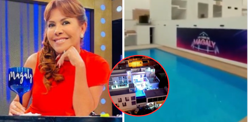 Magaly Medina Lanza Imágenes De La Vivienda Con Piscina Donde Se ...