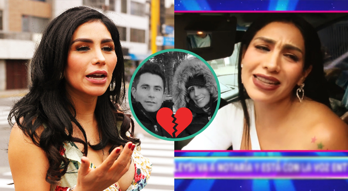 Leysi Suárez se quiebra ante reportero de Magaly y le pide respeto por ...