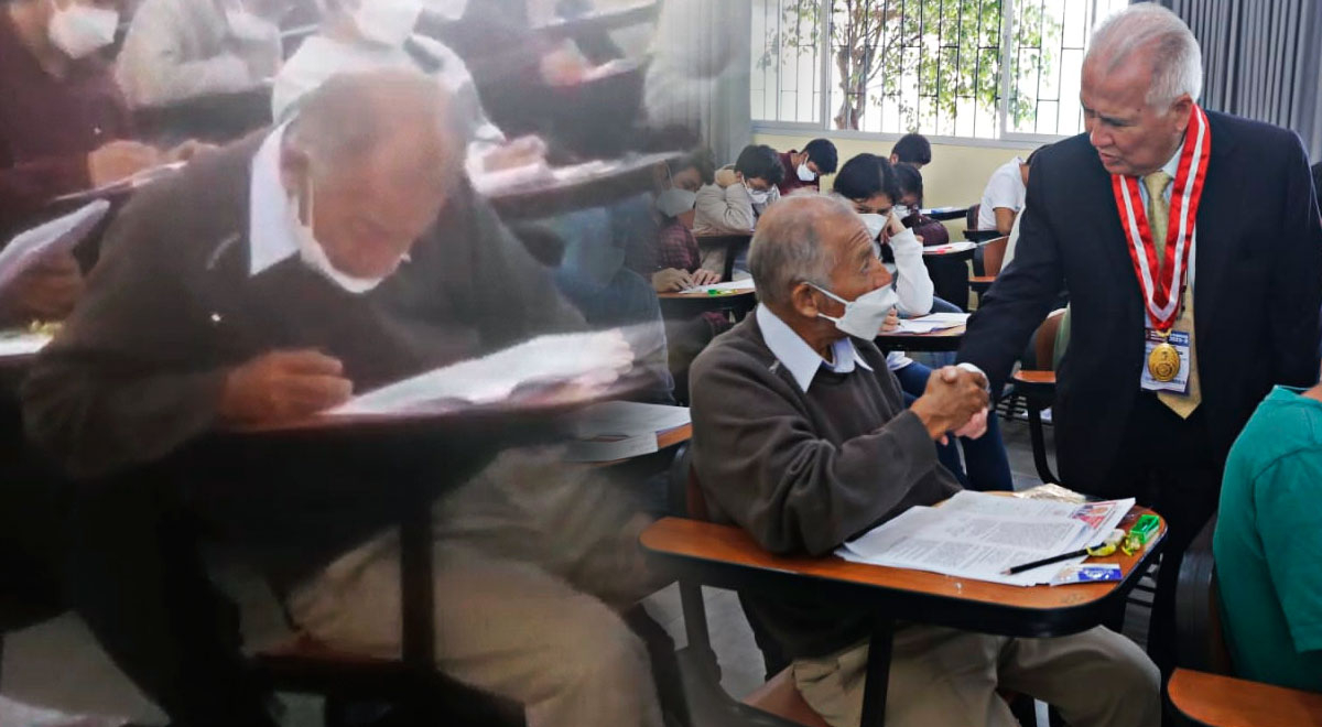 Examen de la UNI 2023: adulto mayor no se amilana a sus 70 años y rinde ...