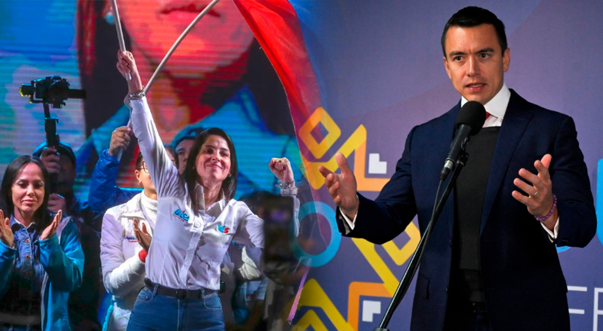 Elecciones En Ecuador 2023: Luisa González Y Daniel Noboa Pasan A ...