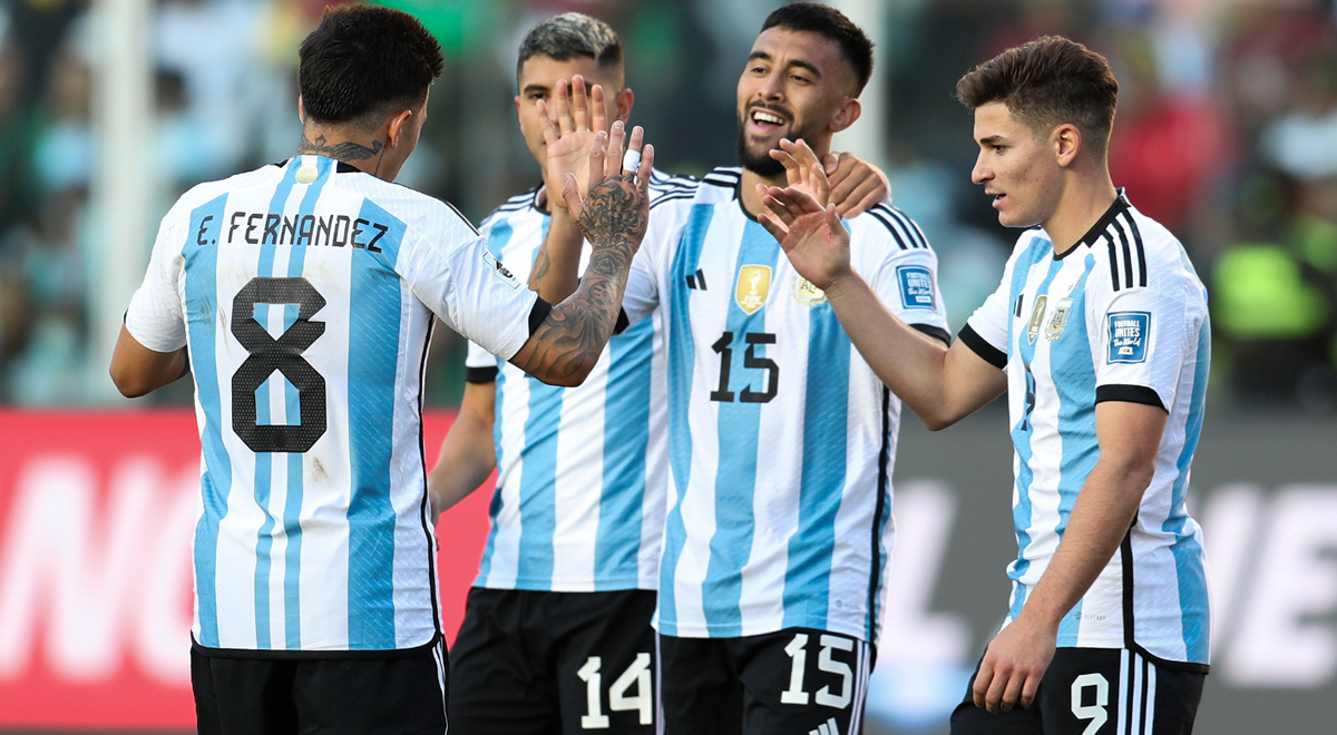 Argentina recibió a Perú con la camiseta azul: la última vez que la usó -  TyC Sports