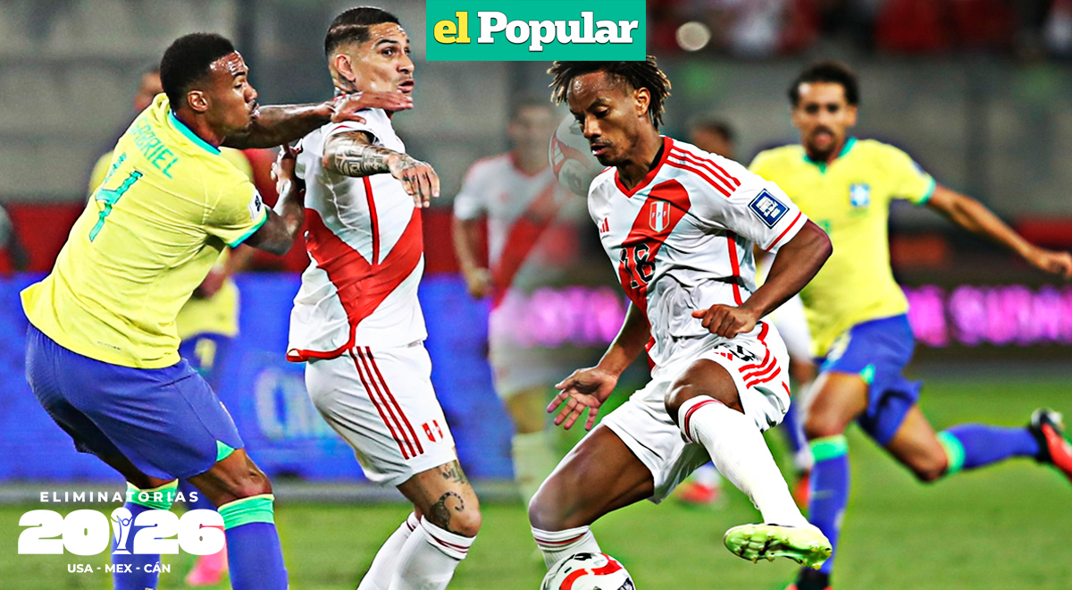 LINK América TV EN VIVO Perú vs. Brasil por Eliminatorias 2026