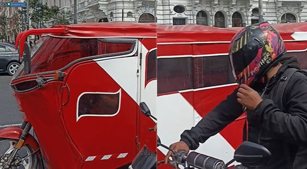 Mototaxista sorprende con su vehículo en las calles y su ingenio ...