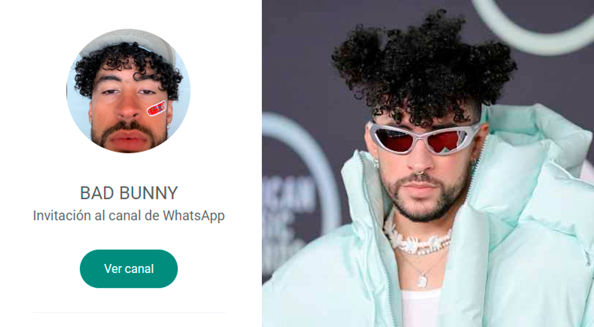 Canal de Bad Bunny en WhatsApp: ¿cómo acceder al LINK DIRECTO para unirte  al grupo del cantante? | El Popular