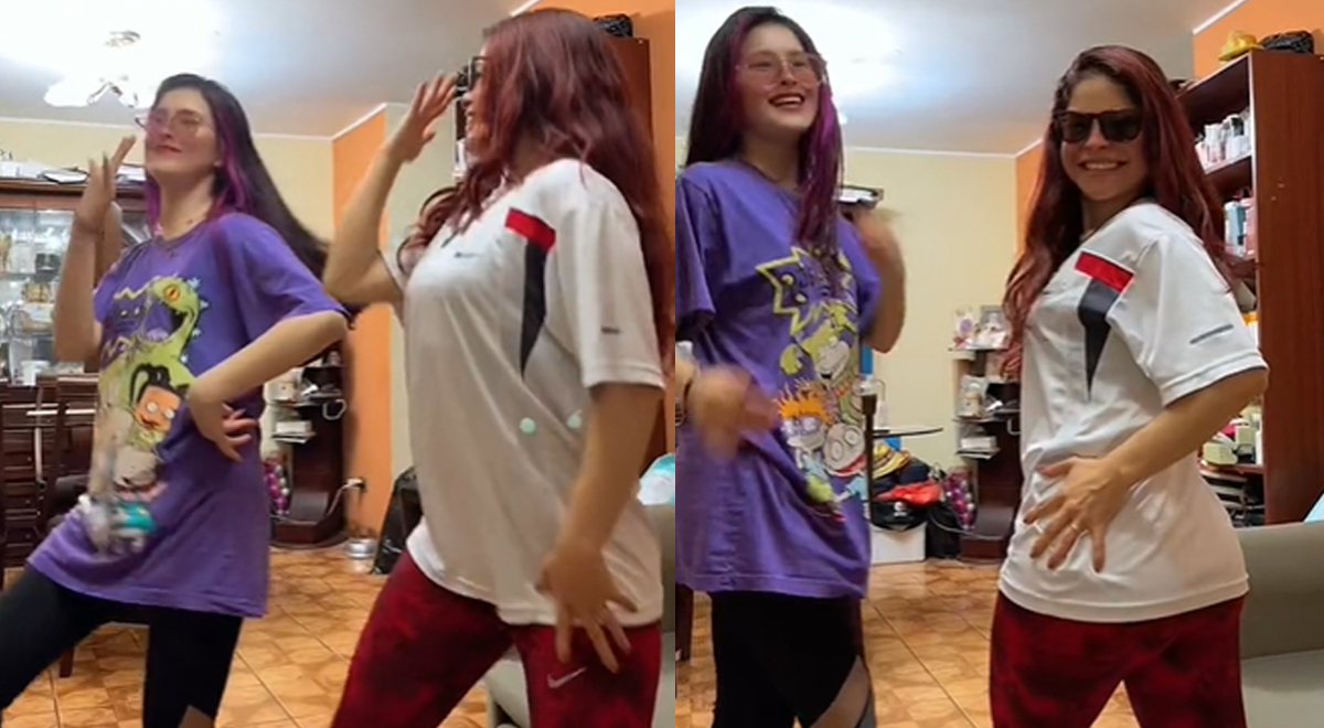Peruana Y Su Cuñada Venezolana Se Roban El Show Con Singulares Pasos De Baile Y Es Viral Video 